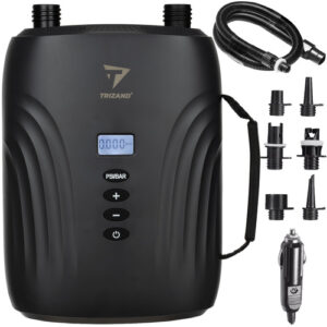 võimas elektriline pump sup lauale ja veespordivarustusele (12v, 20 psi)